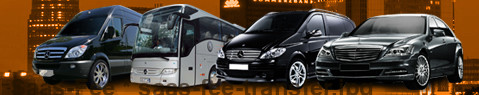 Private transfer from Saas-Fee to Geneva