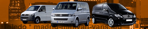 Private transfer from Toledo to Madrid with Minivan