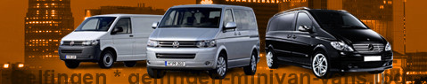 Hire a minivan with driver at Gelfingen | Chauffeur with van