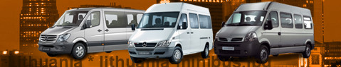 Minibus hire Lithuania - with driver | Minibus rental