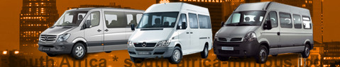 Minibus hire South Africa - with driver | Minibus rental