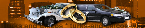 Voiture de mariage Turks-et-Caïcos | Limousine de mariage